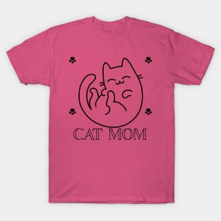 Cat Mom - for great cat parents T-Shirt